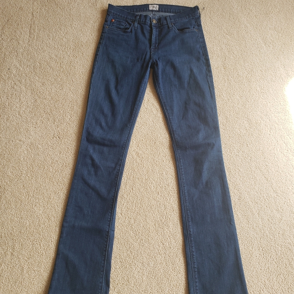 Hudson Elle Midrise Baby Boot Jeans Size 25